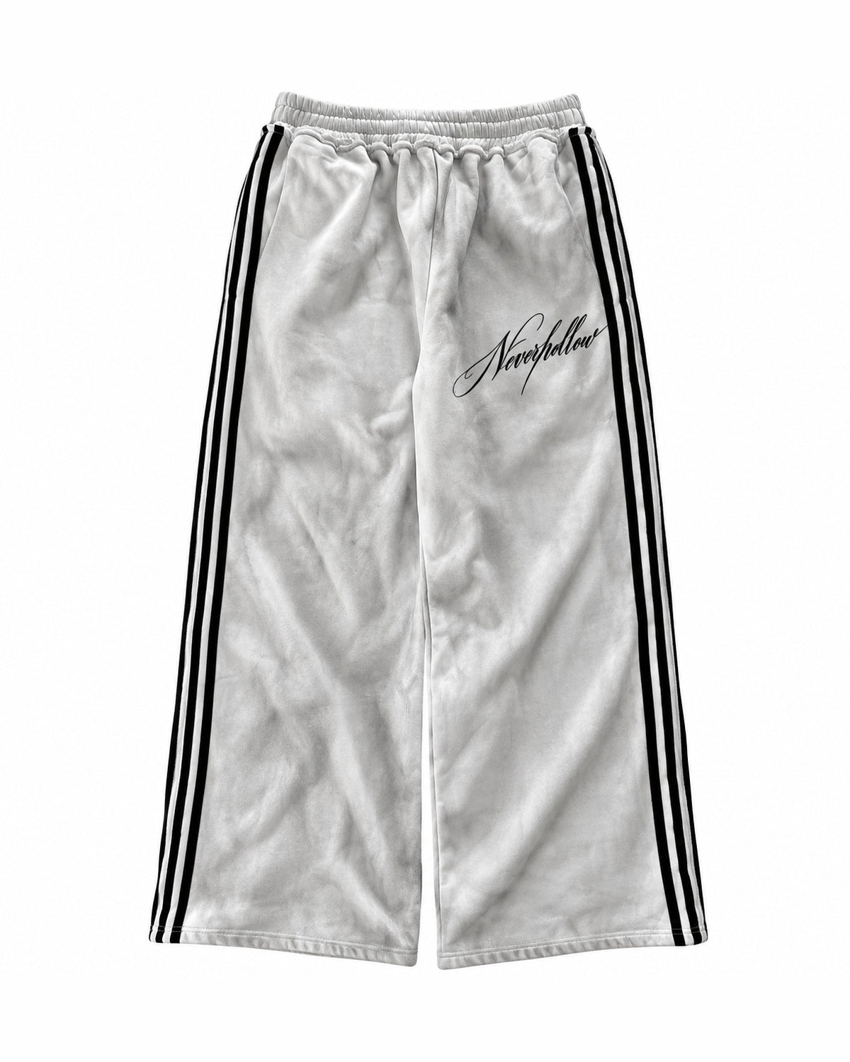 Drift Track Pants Bone laid flat, front